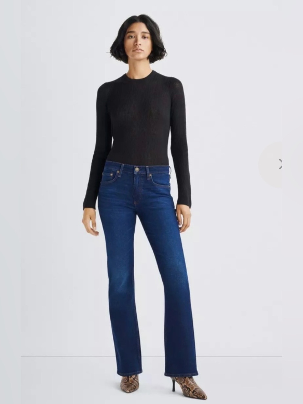 Rag & Bone Peyton Mid Rise Bootcut in Clarissa size 27